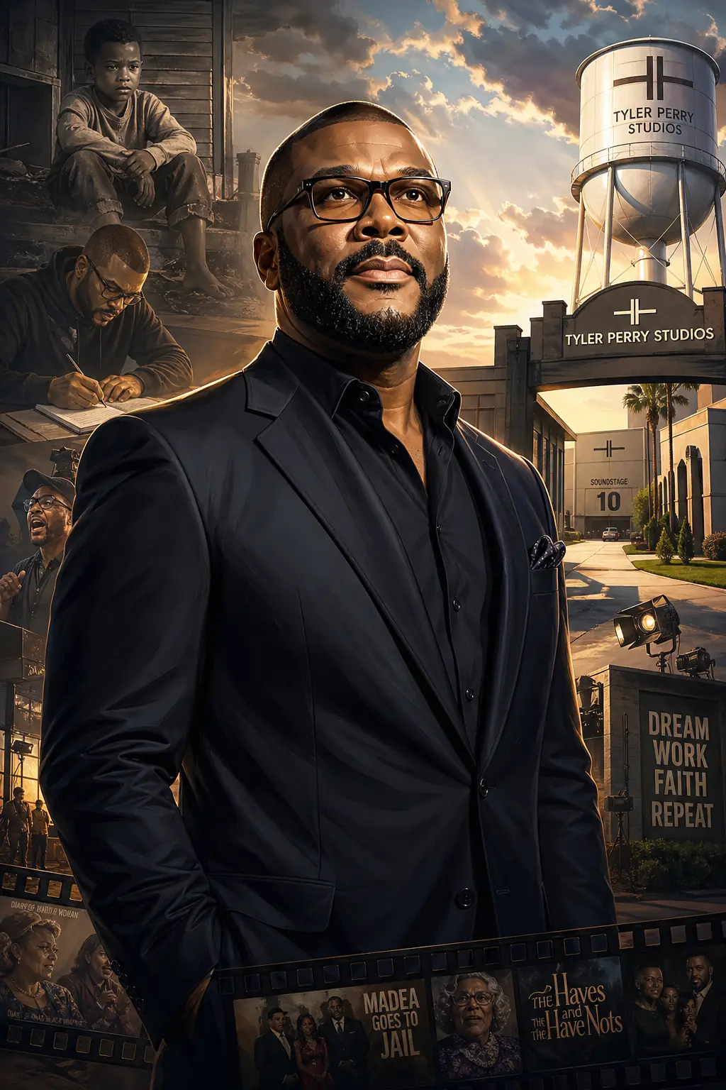 Tyler Perry: From Homeless Playwright to Billionaire Studio Owner