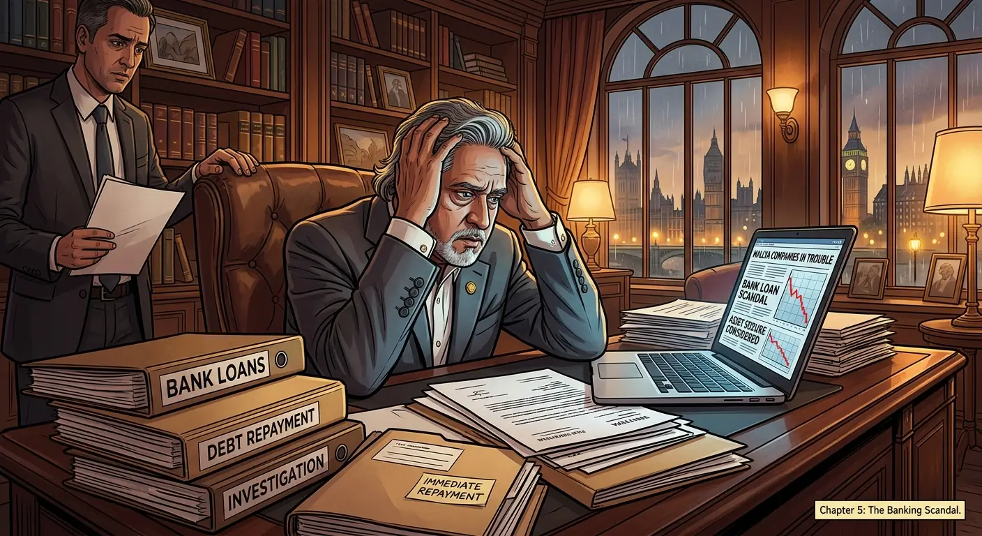 Illustration: Chapter 5: The Banking Scandal