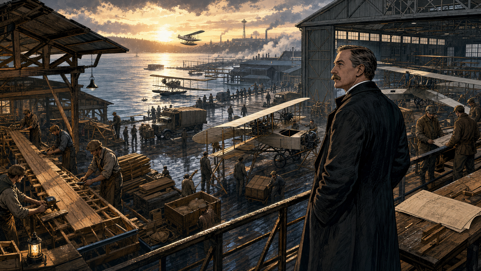William Boeing: Building an Aircraft Company Before Aviation Had a Market