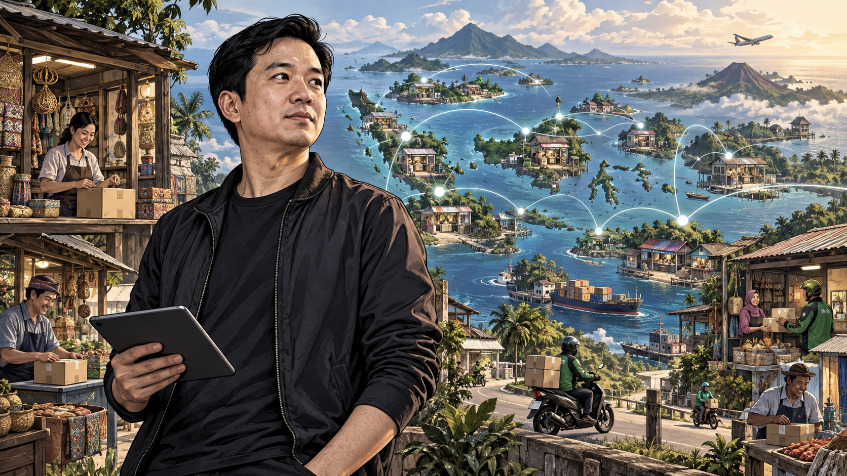 William Tanuwijaya and Tokopedia's Bet on Indonesia's Distributed Merchants