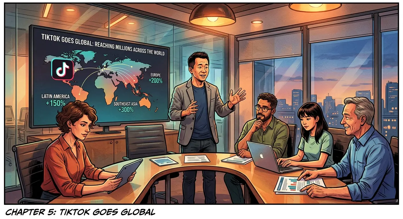 Illustration: Chapter 5: TikTok Goes Global