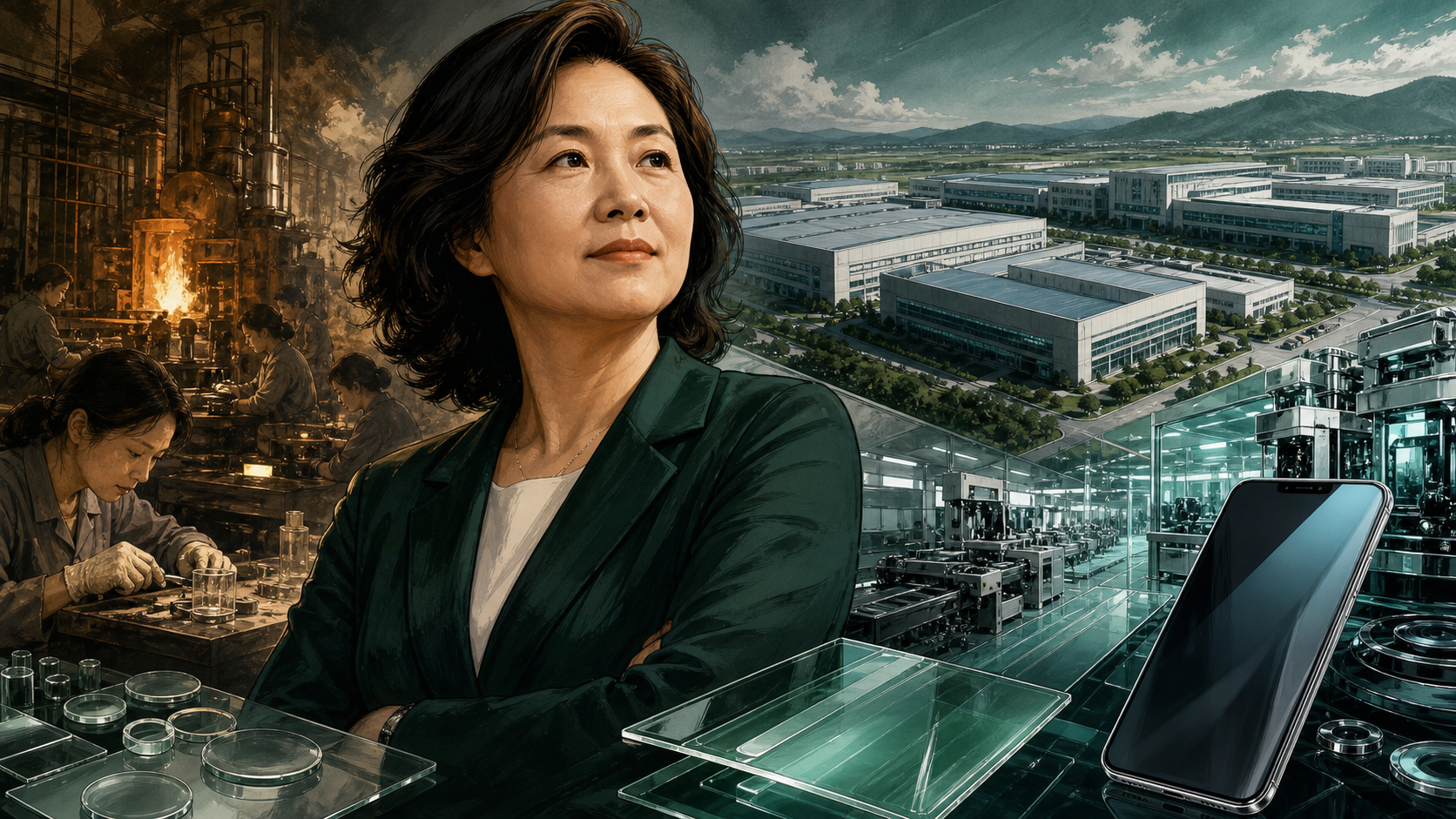 Zhou Qunfei: From Factory Floor to the Glass Behind the Smartphone Age